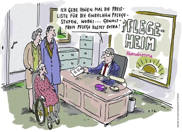 Cartoon von Til Mette (mit freundlicher Genehmigung) 